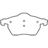 Bendix MKD840 Disc Brake Pad Set SEMI-METLC