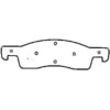 MKD934SUV by BENDIX - Semi-Met Disc Pad Set