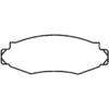 Bendix MKD91 Disc Brake Pad Set Semi-Met Disc Pad Set