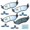 Bendix MKD967FM Disc Brake Pad Set FLEET METLOK Disc Brake Pad Set