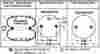 BWP-NSI AS2B9200 Suspension Air Spring Kit Goodyear Air Spring