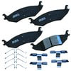 Bendix SBM1046 Disc Brake Pad Set Stop Ceramic Disc Pad Set