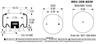 BWP-NSI AS9039 Air Suspension Spring Firestone Air Spring