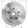 Bendix 141464 Disc Brake Rotor and Hub Assembly Brake Rotor