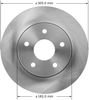 Bendix 145254 Disc Brake Rotor Rotor