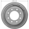 Bendix PDR0253 Brake Drum Brake Drum