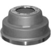 PDR0278 by BENDIX - Brake Drum - 12", Cast Iron, Natural, 8 Lug Holes, 6.5" Bolt Circle