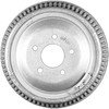 PDR0365 by BENDIX - Brake Drum - Rear, 11", Cast Iron, Natural, 5 Lug Holes, 4.5" Bolt Circle