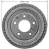 PDR0484 by BENDIX - Brake Drum