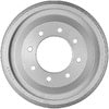 Bendix PDR0658 Brake Drum Brake Drum - Rear, 13", Cast Iron, Natural, 8 Lug Holes, 6.5" Bolt Circle