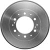 Bendix PDR0819 Brake Drum Brake Drum - Rear, 10", Cast Iron, Natural, 6 Lug Holes, 5.5" Bolt Circle