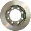 PRT1049 by BENDIX - Disc Brake Rotor - Hydraulic, Flat, 6 Bolt Holes, 6.50" Bolt Circle, 12.80" O.D.