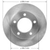 Bendix PRT1214 Disc Brake Rotor Disc Brake Rotor