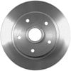 Bendix PRT1670 Disc Brake Rotor and Hub Assembly Disc Brake Rotor - 10.20 In OD, 0.394 In Thickness, Iron, Smooth