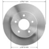 Bendix PRT1811 Disc Brake Rotor Brake Rotor