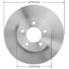 Bendix PRT1903 Disc Brake Rotor Brake Rotor