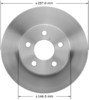 Bendix PRT5023 Disc Brake Rotor Rotor