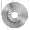 PRT5050 by BENDIX - Disc Brake Rotor - Iron, 11.58 Inch Diameter, Vented, Smooth Finish