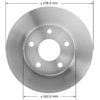 PRT5250 by BENDIX - Disc Brake Rotor - Fits 1997-2005 Buick Century