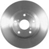 Bendix PRT5324 Disc Brake Rotor Disc Brake Rotor - Hydraulic, Flat, 6 Bolt Holes, 6.50" Bolt Circle, 12.80" O.D.