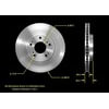 Bendix PRT5538 Disc Brake Rotor Brake Rotor