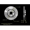 Bendix PRT5552 Disc Brake Rotor Global Rotor