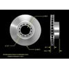 Bendix PRT5558 Disc Brake Rotor Brake Rotor
