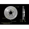 Bendix PRT5564 Disc Brake Rotor Disc Brake Rotor - Iron, 10.86 Inch Diameter, 1.025 Inch Thick, Vented, Smooth