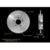 Bendix PRT5566 Disc Brake Rotor Brake Rotor