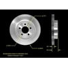 Bendix PRT5568 Disc Brake Rotor Disc Brake Rotor - Iron, 12.60 Inch Diameter, 0.866 Inch Thick, Vented, Smooth