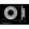 Bendix PRT5575 Disc Brake Rotor Rotor