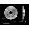 Bendix PRT5504 Disc Brake Rotor Brake Rotor