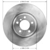 Bendix PRT5599 Disc Brake Rotor Brake Rotor