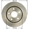 Bendix PRT5725 Disc Brake Rotor Rotor
