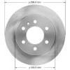 Bendix PRT5826 Disc Brake Rotor Rotor rear sprinter