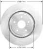 Bendix PRT5798 Disc Brake Rotor Brake Rotor