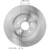 Bendix PRT5898 Disc Brake Rotor Brake Rotor