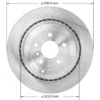Bendix PRT5872 Disc Brake Rotor Brake Rotor