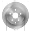 Bendix PRT5922 Disc Brake Rotor Rotor