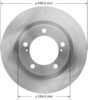 Bendix PRT5908 Disc Brake Rotor Rotor