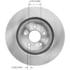 Bendix PRT6035 Disc Brake Rotor Brake Rotor