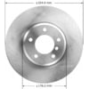 Bendix PRT6012 Disc Brake Rotor Brake Rotor