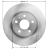 Bendix PRT6014 Disc Brake Rotor Brake Rotor