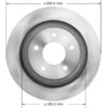 Bendix PRT6052 Disc Brake Rotor Brake Rotor