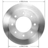 Bendix PRT6076 Disc Brake Rotor Brake Rotor