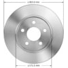 Bendix PRT6130 Disc Brake Rotor Brake Rotor