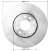 Bendix PRT6092 Disc Brake Rotor Rotor
