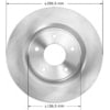 Bendix PRT6105 Disc Brake Rotor Brake Rotor