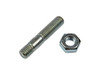 Dorman 29224 Exhaust Flange Stud and Nut Double Ended Stud - M10-1.50 x 27mm and M10-1.50 x 12mm
