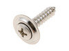 Dorman 45580 Screw Trim Screw - Chrome Sems Head - 8-18 X 3/4 In.